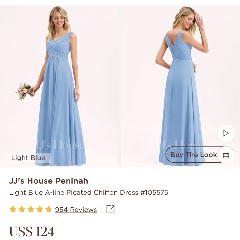 JJs House Light Blue Maxi Dress